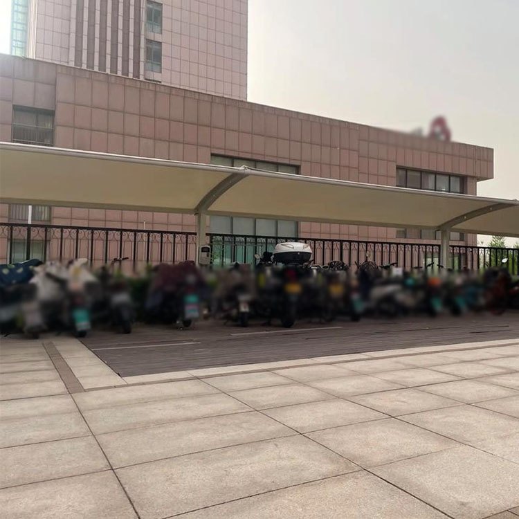 密云区膜结构电动车棚